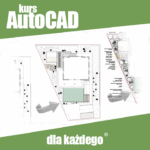 AutoCAD od podstaw – grafika tytułowa kursu rysunku technicznego online