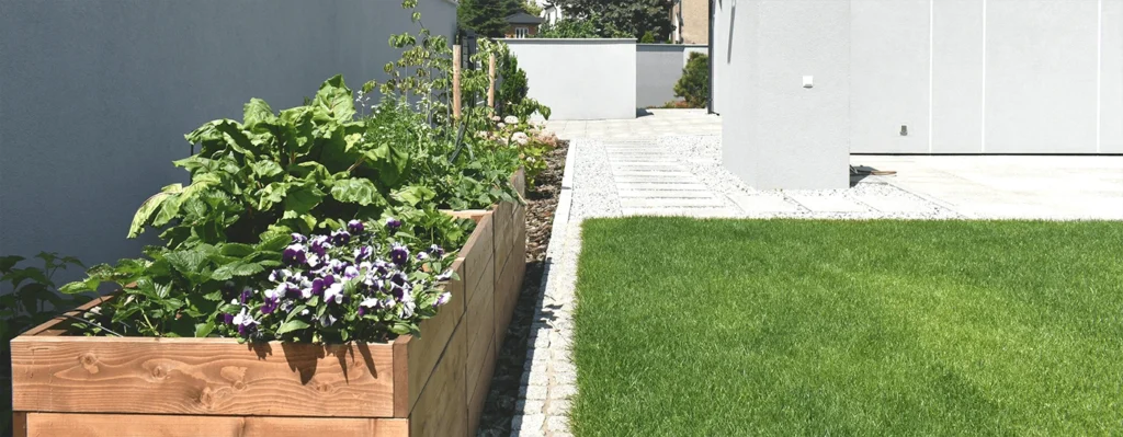 projekt i realizacja ogrodu nowoczesnego we Wrocłąwiu
