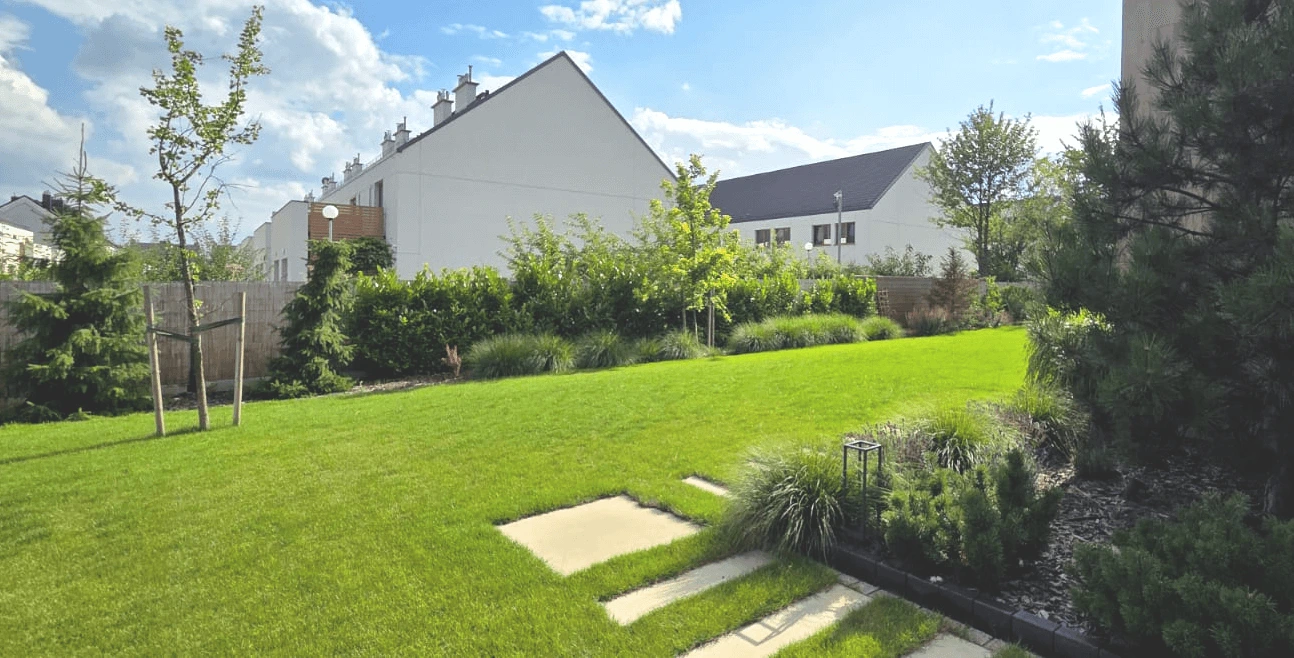 projekt i realizacja ogrodu we Wrocławiu w Iwinach