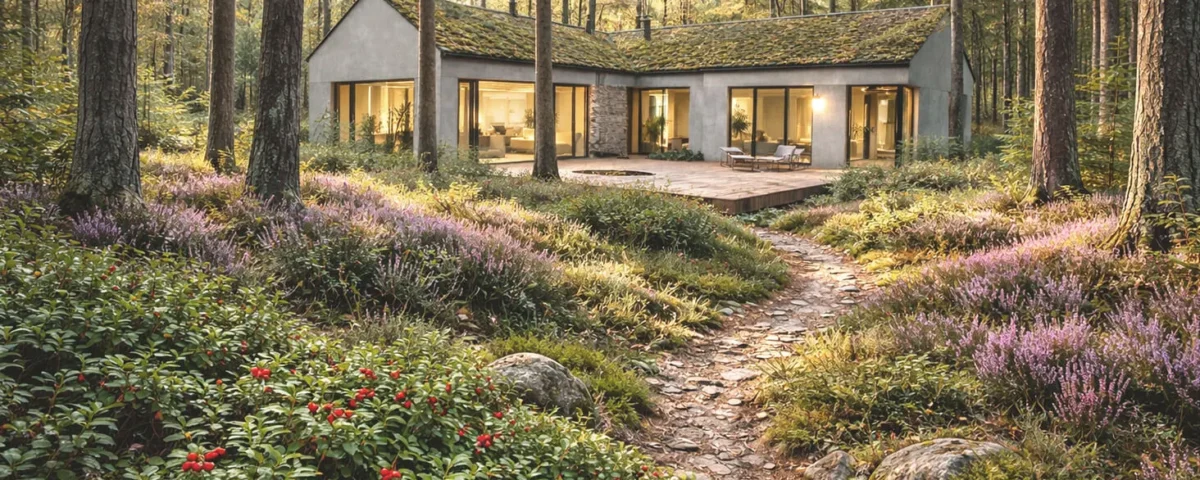 Funkcjonujący ogród samoregulujący się oparty na naturalnym ekosystemie